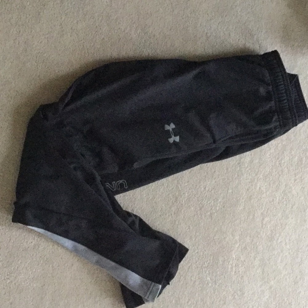 Boys Under Armour Black Sweatpants